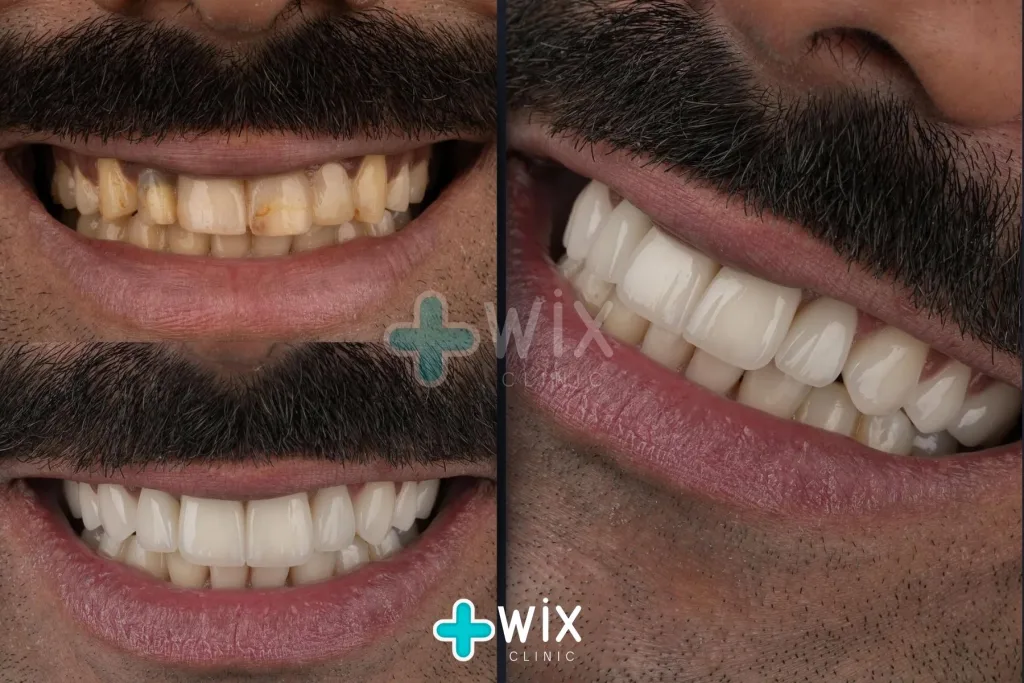 Hollywood Smile Before and After