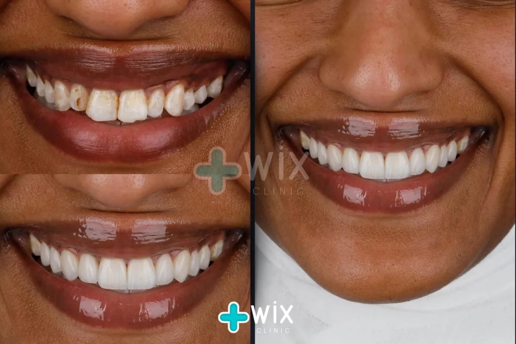 Hollywood Smile Before and After