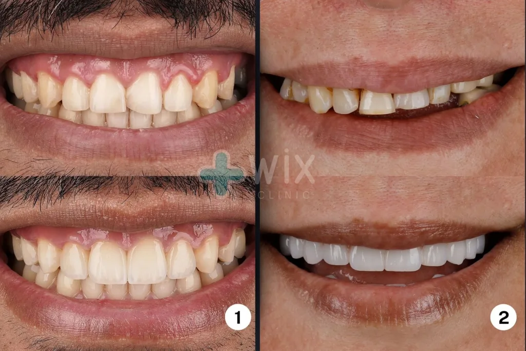 Hollywood Smile Before and After