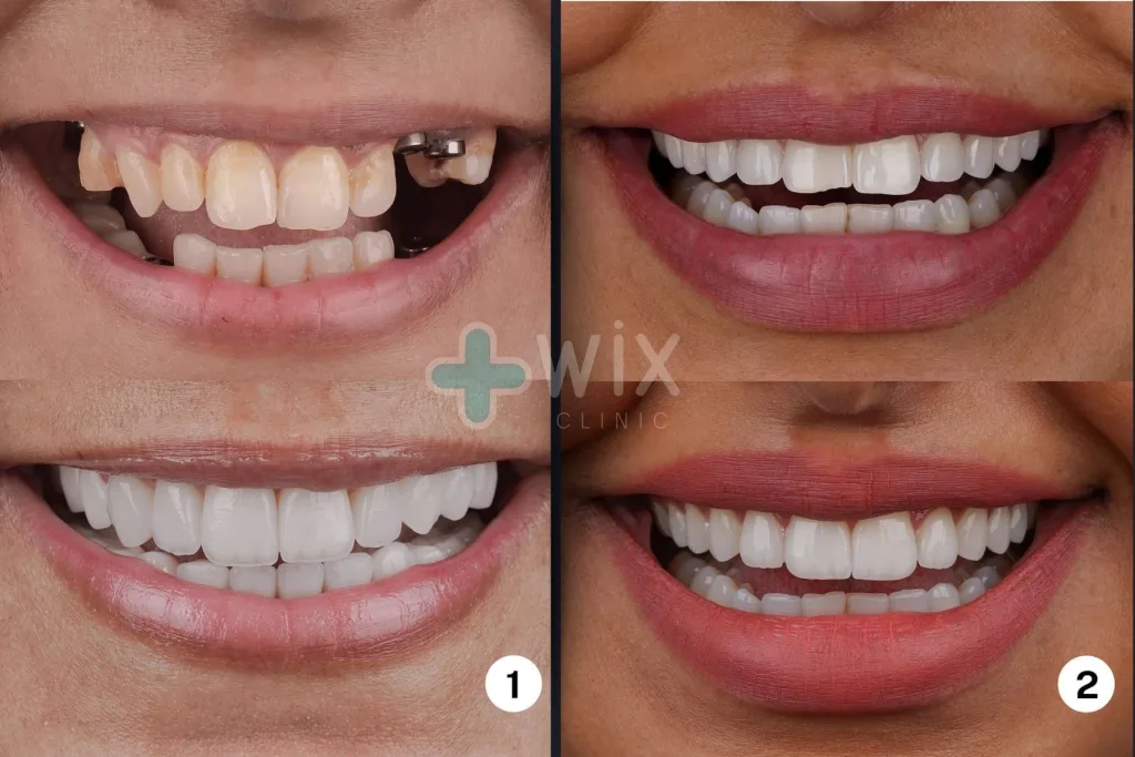 Hollywood Smile Before and After